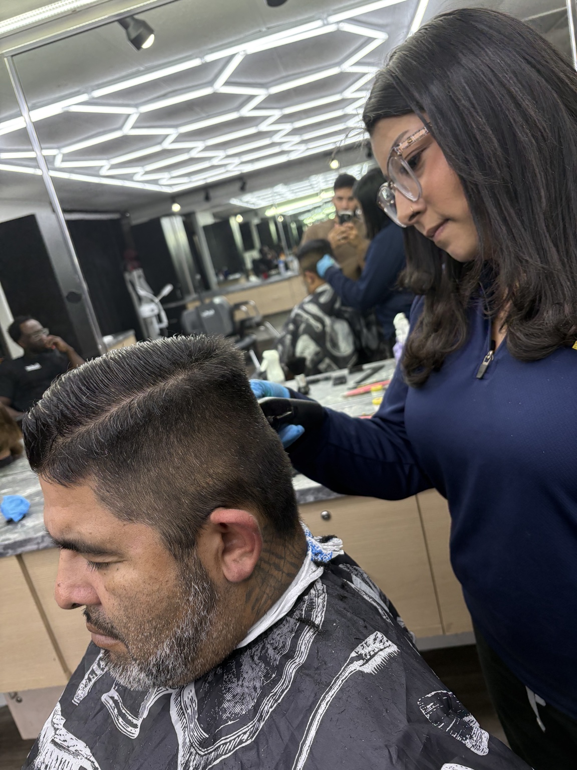 Supervised haircut